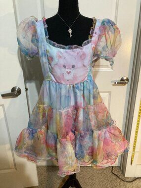 Dolls Kill x Care Bears Kingdom of Caring Organza Dress
